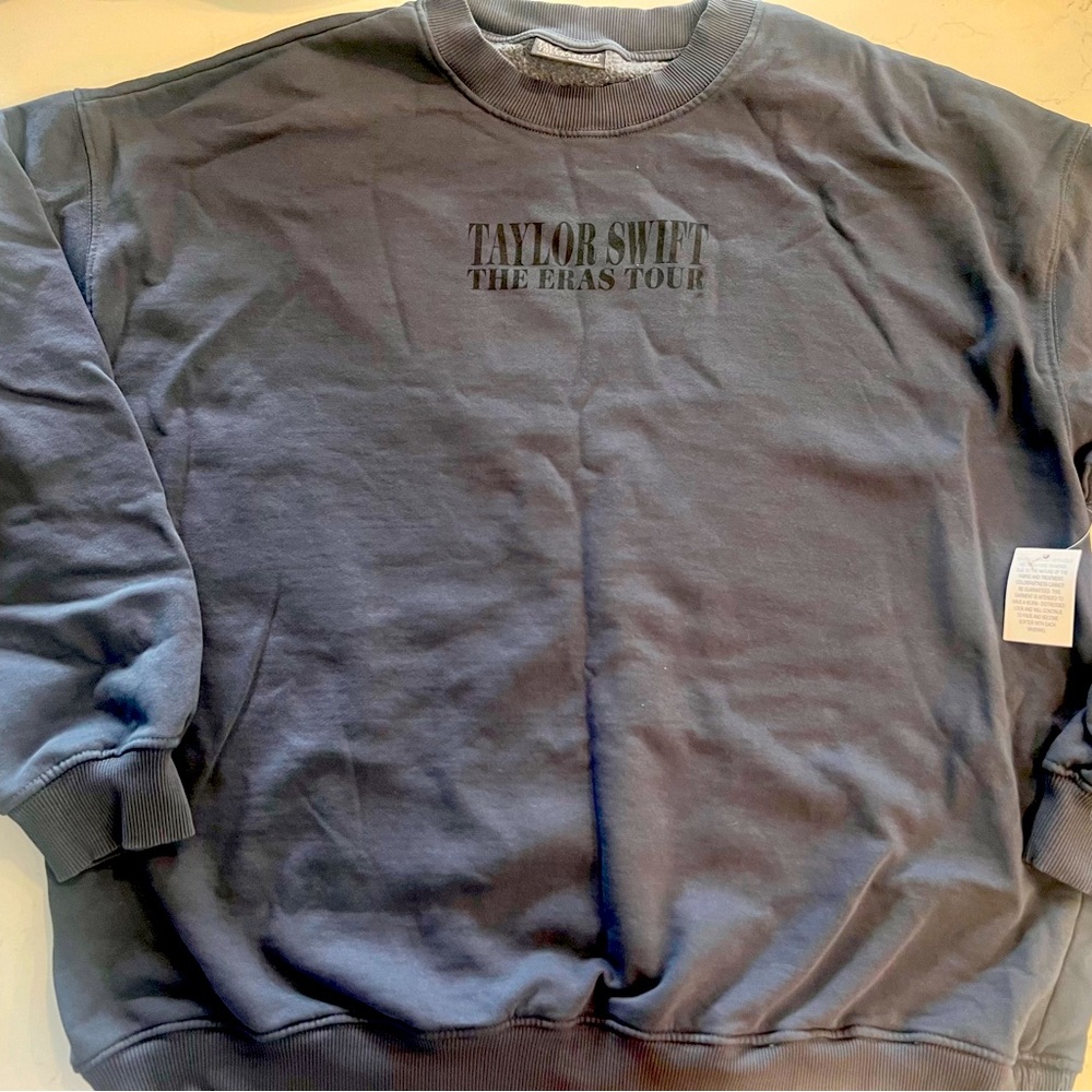 NWT Taylor Swift Eras Tour Blue Crewneck